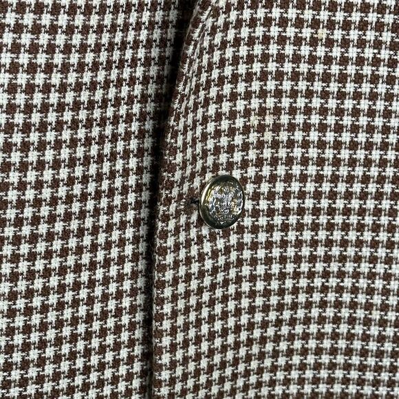 VTG Louis Roth Spot Pattern Sport Coat Size Medium Tall - Picture 3 of 7